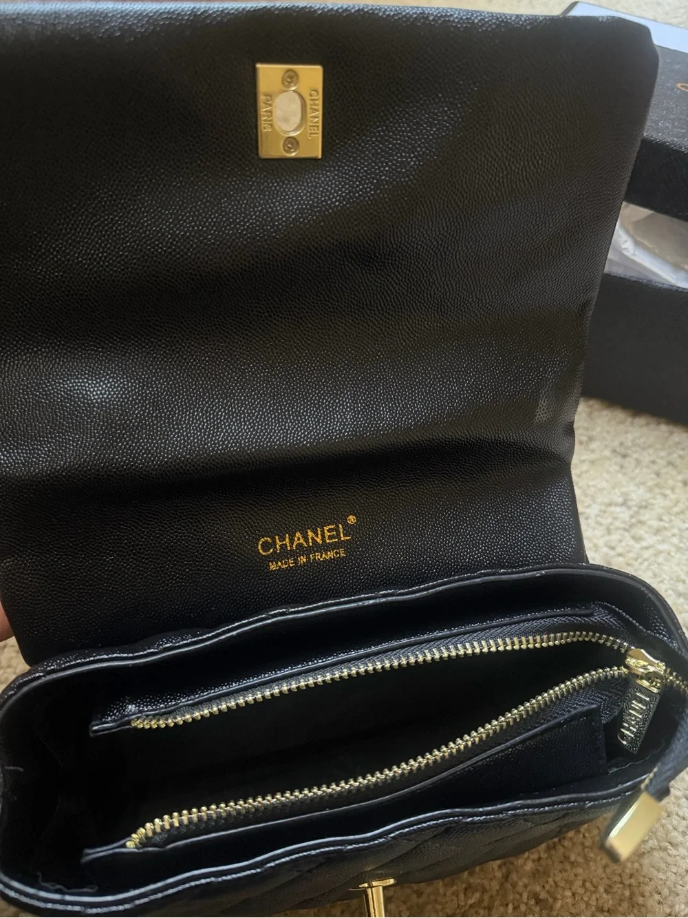CHANEL satchel quilted